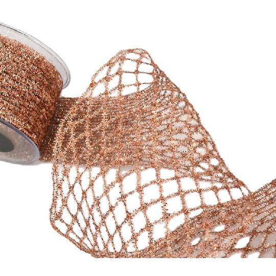 Ribbon 4.5mt, 62mm to 150mm Stretch Net Nude *ETA Nov